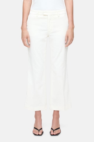 Pantalón flare - Blanco