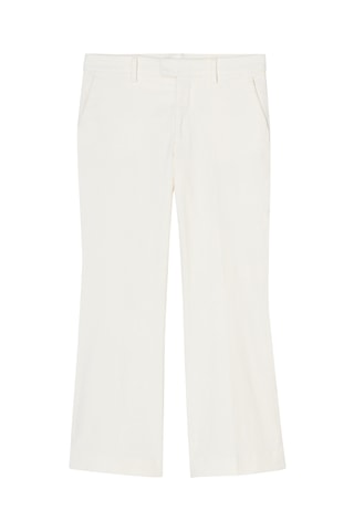 Pantalón flare - Blanco