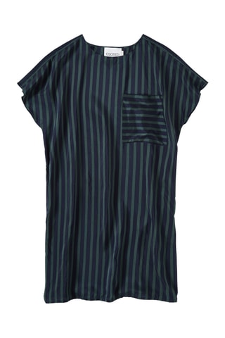 Vestido recto - Azul
