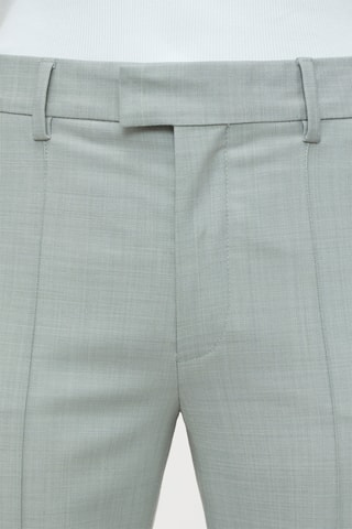 Pantalón de lana virgen - Verde