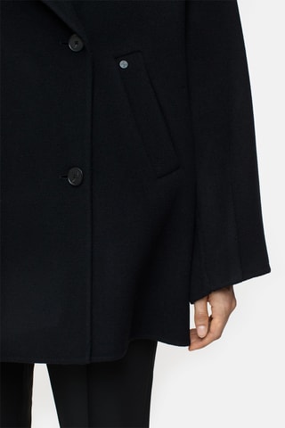Chaqueta de lana virgen - Negro