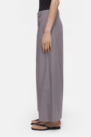 Pantalon wide legs - Bleu