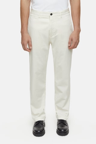 Pantalon relaxed en coton biologique - Bleu