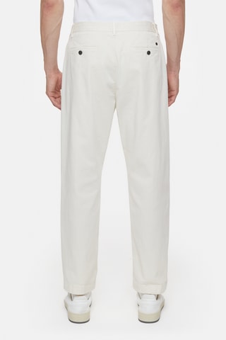 Pantalon relaxed en coton biologique - Bleu