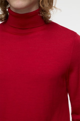Jersey de lana orgánica - Rojo