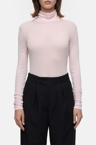 Jersey fino de lana - Rosa