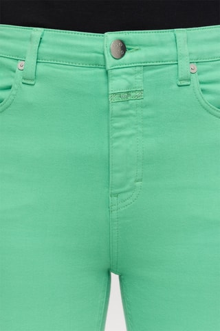 Vaquero skinny fit de algodón orgánico - Verde