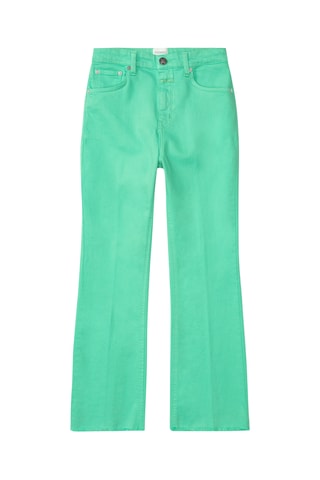 Vaquero skinny fit de algodón orgánico - Verde