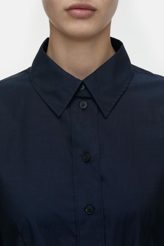 Camisa regular fit - Azul
