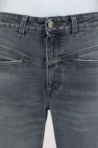 Vaquero tapered de tiro alto - Gris