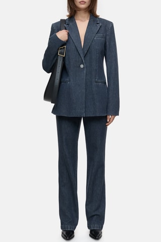 Chaqueta vaquera - Azul oscuro