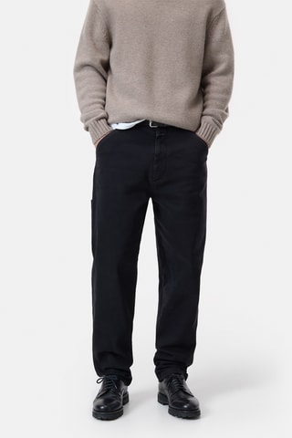 Pantalón relaxed - Blanco