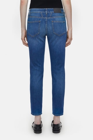 Vaquero slim fit de algodón orgánico - Azul oscuro