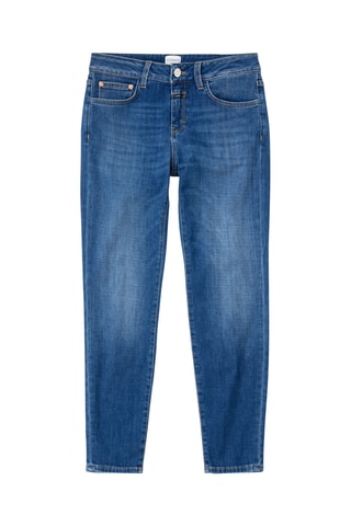 Vaquero slim fit de algodón orgánico - Azul oscuro