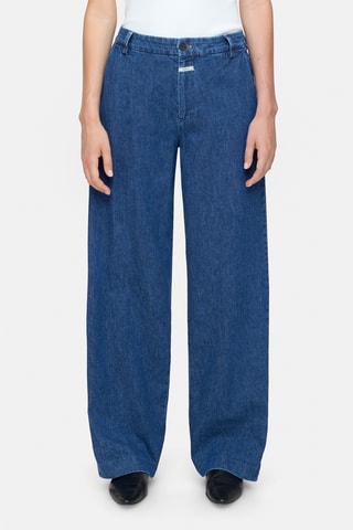 Vaquero straight. - Azul