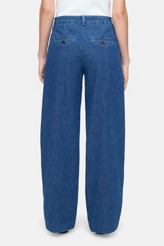 Vaquero straight. - Azul
