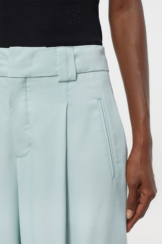 Pantalón wide leg - Verde agua