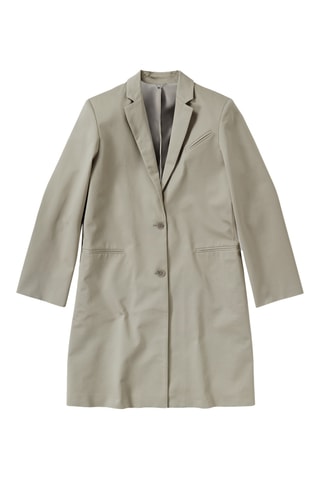 Chaqueta larga - Gris oscuro