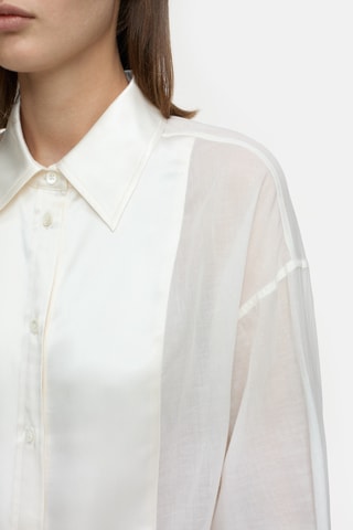 Camisa relaxed fit - Blanco