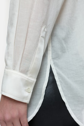 Camisa relaxed fit - Blanco