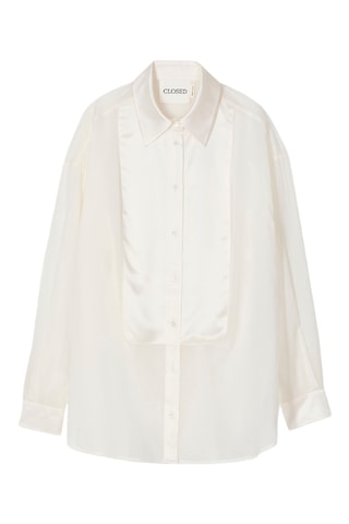 Camisa relaxed fit - Blanco