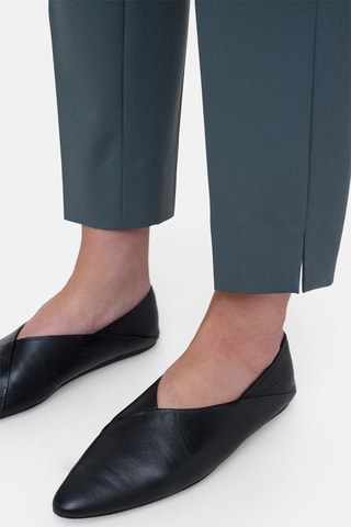 Pantalon slim - Vert