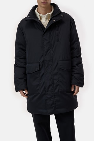 Parka à capuche - Noir
