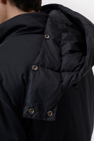 Parka à capuche - Noir