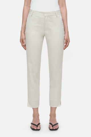 Pantalón slim fit 7/8 - Crudo