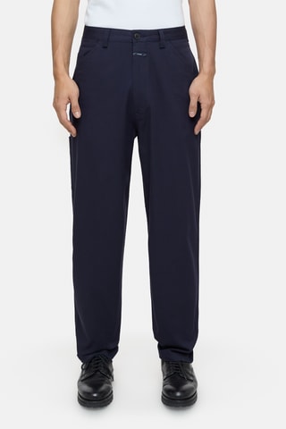 Pantalón relaxed - Azul marino