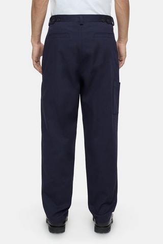 Pantalón relaxed - Azul marino