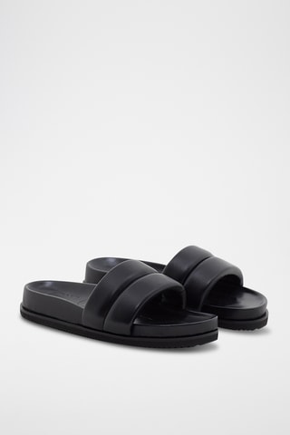Sandalias de piel - Azul