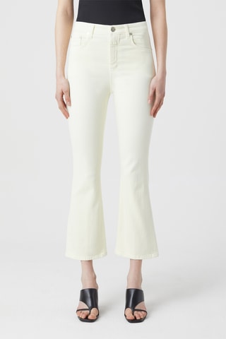 Vaquero skinny fit de algodón orgánico - Verde claro