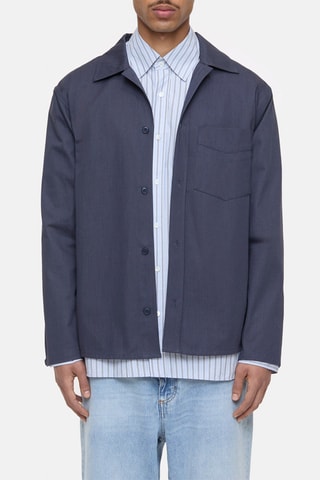 Sobrecamisa regular fit - Negro