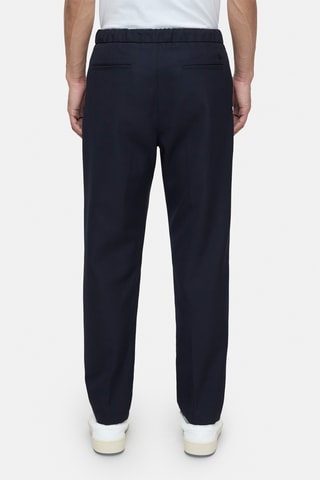 Pantalón de lana virgen - Negro