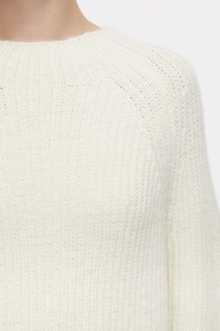 Jersey de alpaca y lana - Blanco
