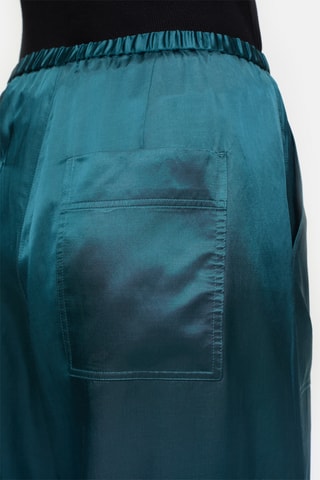 Pantalón wide leg - Azul