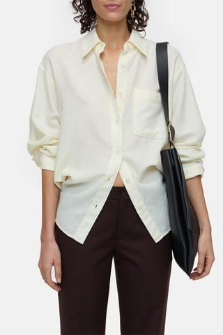 Camisa regular fit - Blanco