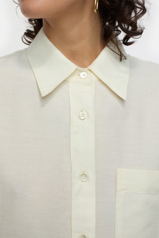 Camisa regular fit - Blanco