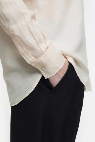 Camisa regular fit - Beige