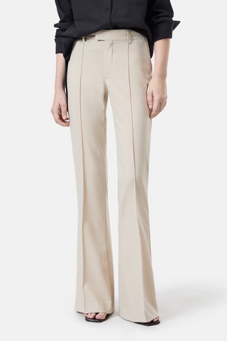 Pantalon en laine vierge - Blanc