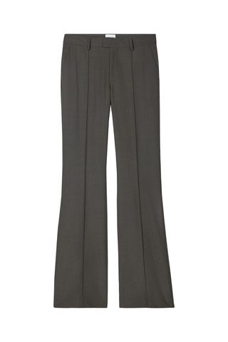 Pantalon en laine vierge - Blanc