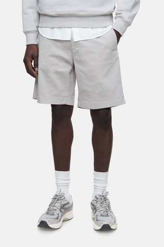 Short regular en coton biologique - Noir