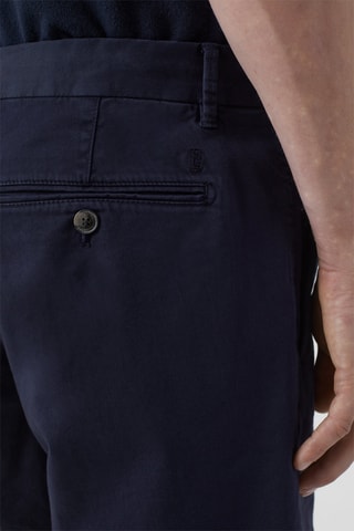 Short regular en coton biologique - Noir