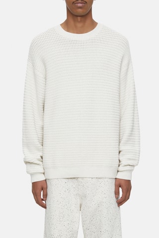 Jersey de algodón orgánico - Blanco
