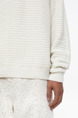Jersey de algodón orgánico - Blanco