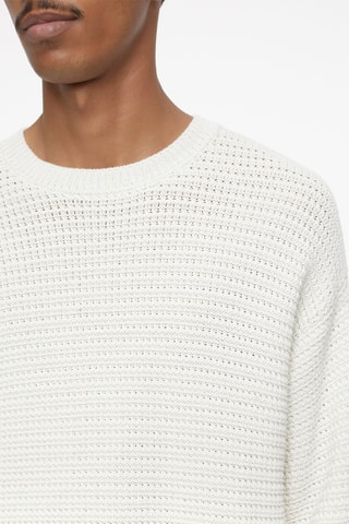Jersey de algodón orgánico - Blanco