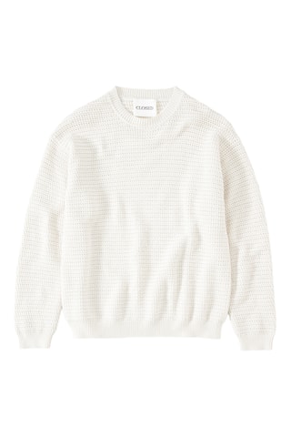 Jersey de algodón orgánico - Blanco