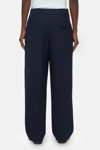 Pantalón straight. - Topo