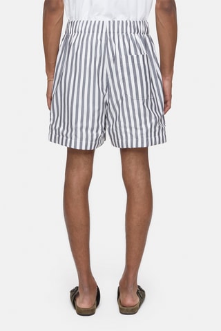 Short relaxed fit de algodón orgánico - Negro